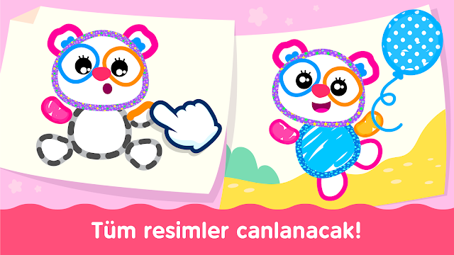 Çocuk çizim ve boyama oyunları Resimleri