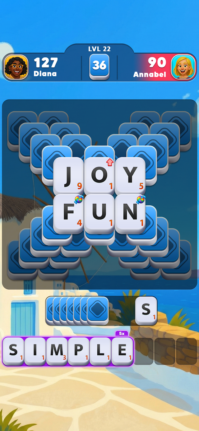 Word Tiles GO Resimleri