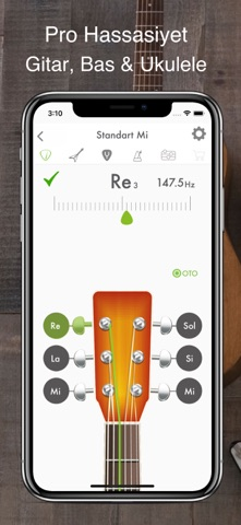 Gitar Akort, Bas Ukulele Tuner Resimleri