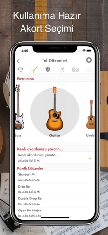 Gitar Akort, Bas Ukulele Tuner Resimleri
