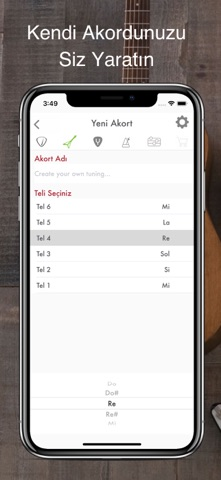Gitar Akort, Bas Ukulele Tuner Resimleri