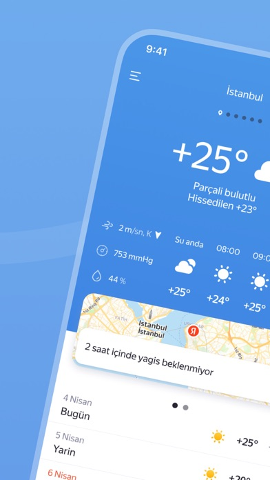 Yandex Hava Durumu - Radari Resimleri