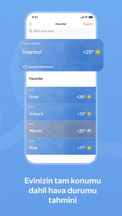 Yandex Hava Durumu - Radari Resimleri