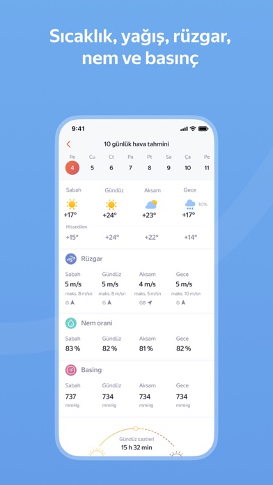 Yandex Hava Durumu - Radari Resimleri