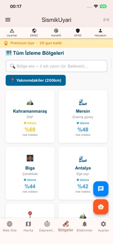 Sismik Uyarı Resimleri