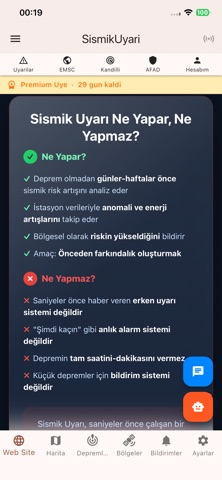 Sismik Uyarı Resimleri