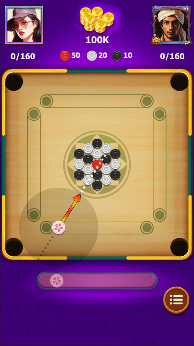 Carrom - A Disc Board Game Resimleri