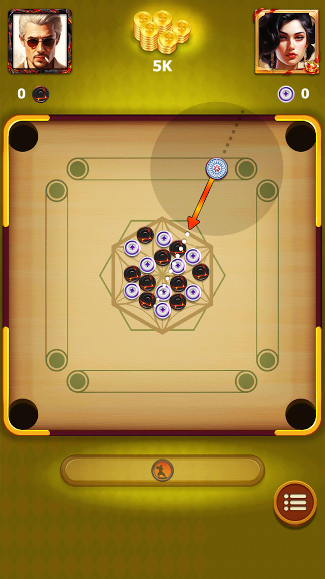 Carrom - A Disc Board Game Resimleri
