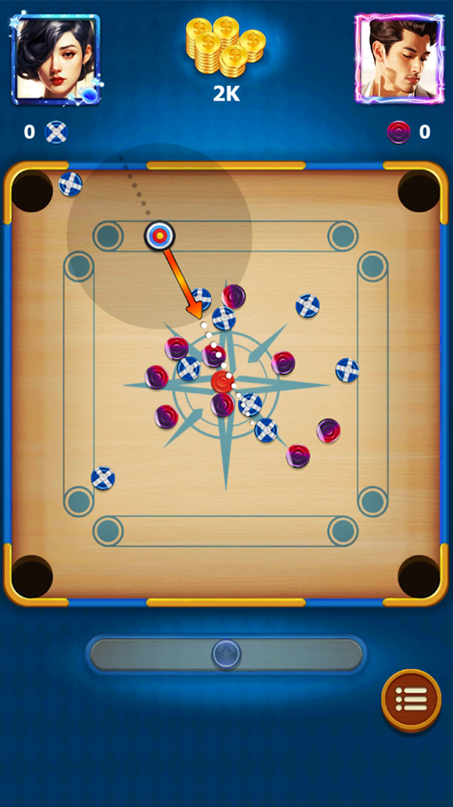 Carrom - A Disc Board Game Resimleri