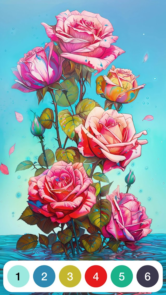 Paint by Number: Coloring Game Resimleri
