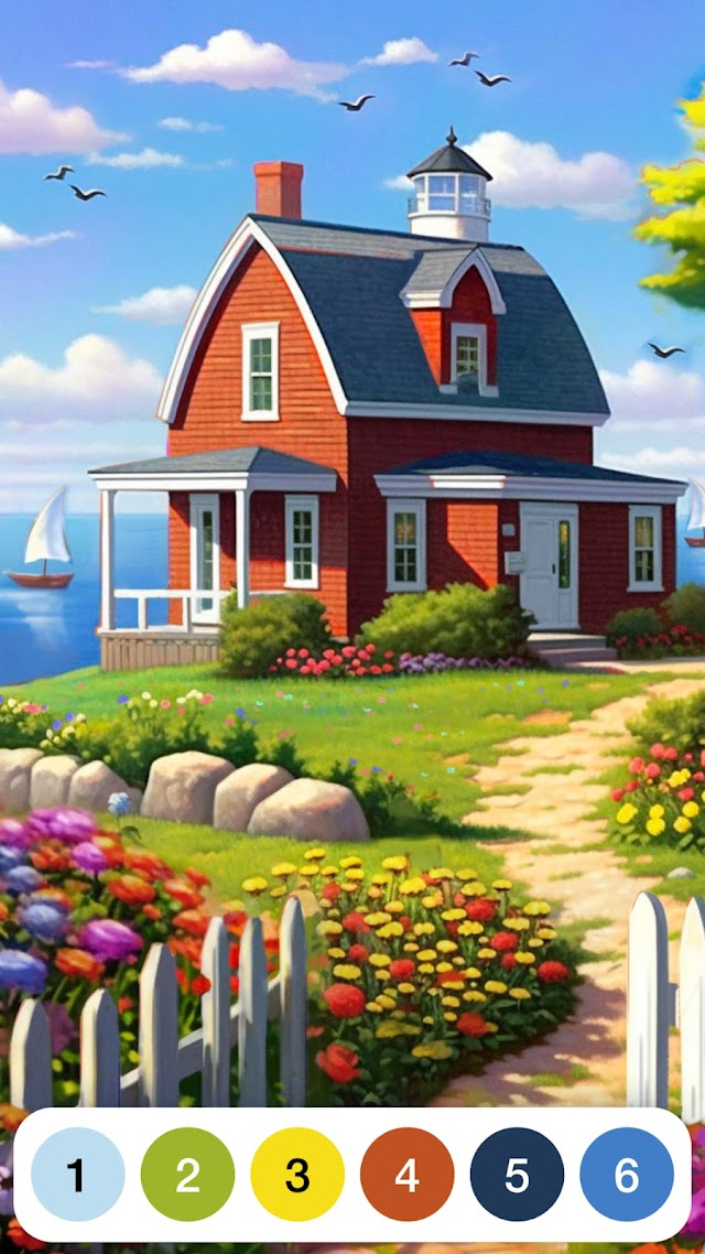 Paint by Number: Coloring Game Resimleri