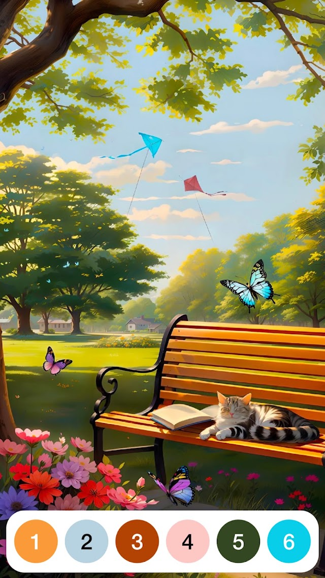 Paint by Number: Coloring Game Resimleri