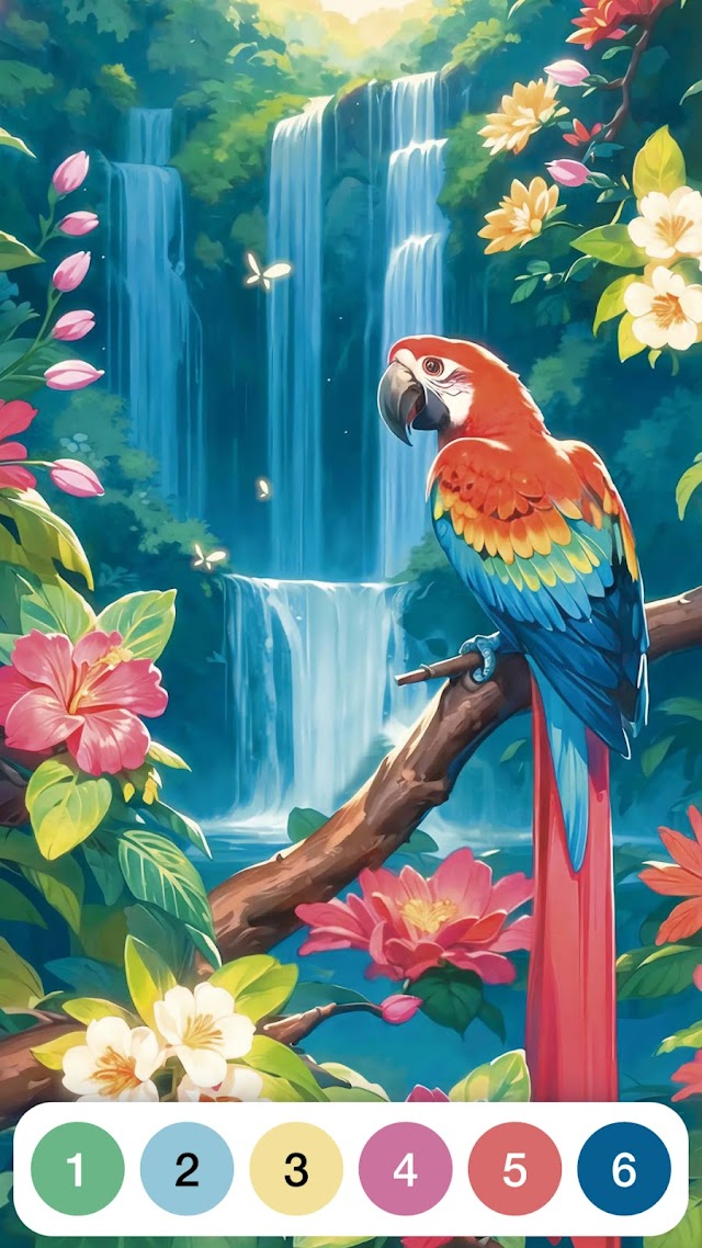 Paint by Number: Coloring Game Resimleri