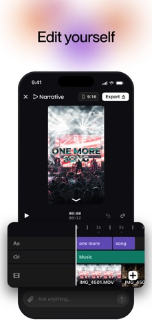 Narrative: AI Video Editor Resimleri