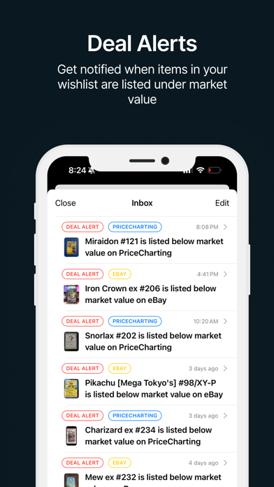 PriceCharting: TCG, Games+ Resimleri