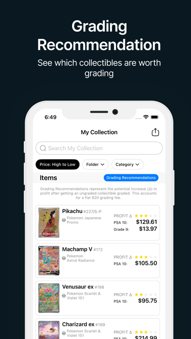 PriceCharting: TCG, Games+ Resimleri