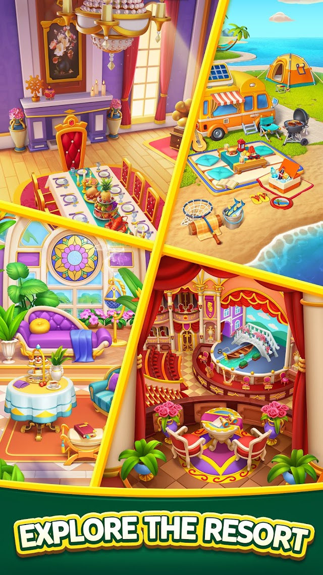 Seaside Resort: Match 3 Resimleri