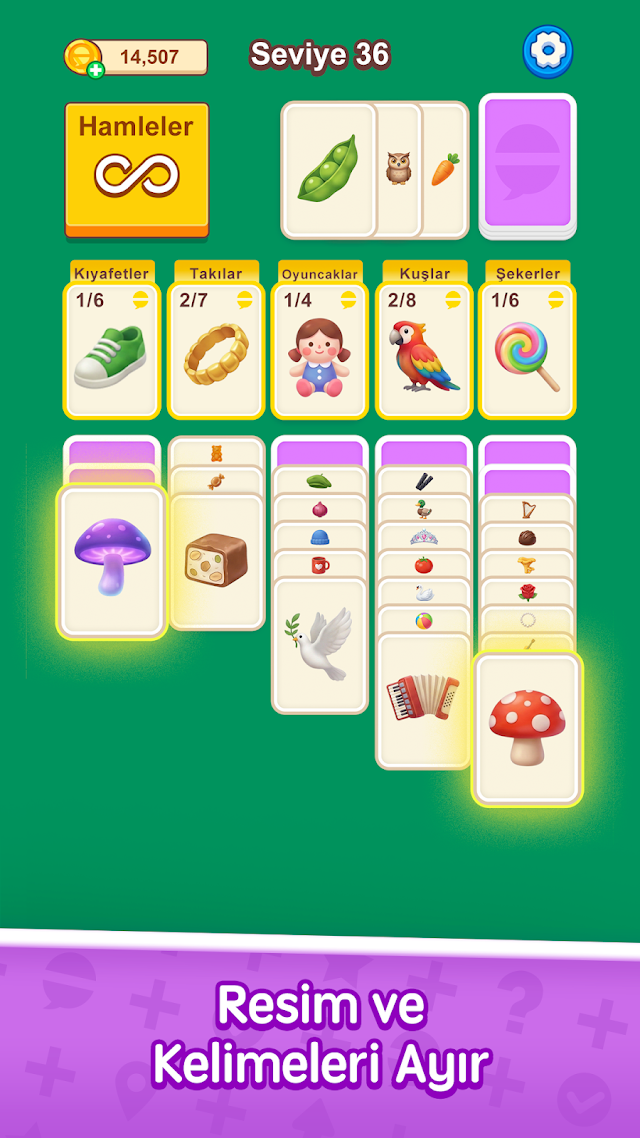 Kelime Solitaire: Zeka Resimleri