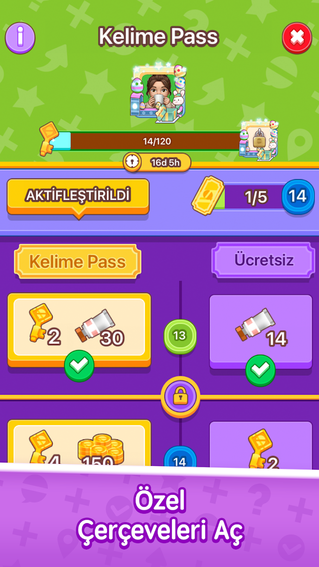 Kelime Solitaire: Zeka Resimleri