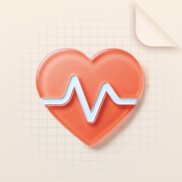 iPhone & iPad CarePal - Heart Rate & BP Log ikonu