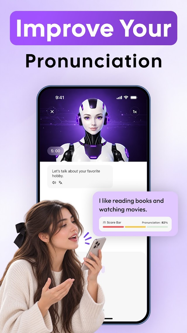 Uplingo: AI Language Tutor Resimleri