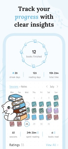 Leero: Book & Reading Tracker Resimleri