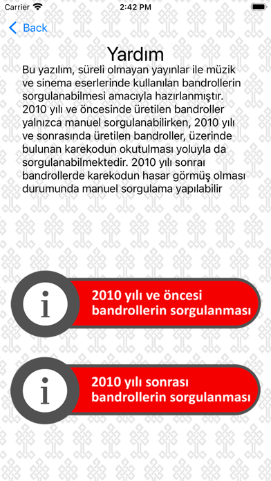 Bandrol Sorgu Resimleri