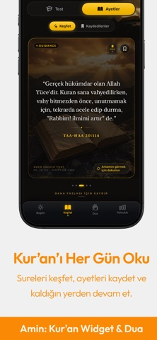 Amin: Kur'an Widget & Dua Resimleri
