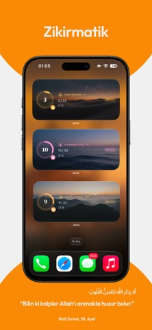 Amin: Kur'an Widget & Dua Resimleri