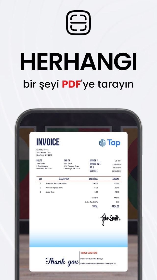 TapScanner - PDF Tarayıcı Resimleri