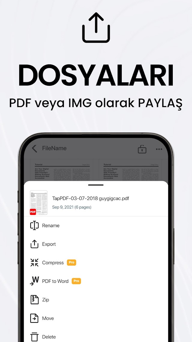 TapScanner - PDF Tarayıcı Resimleri