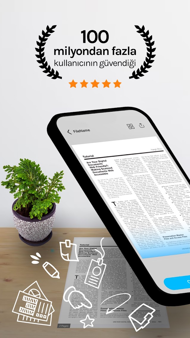 TapScanner - PDF Tarayıcı Resimleri