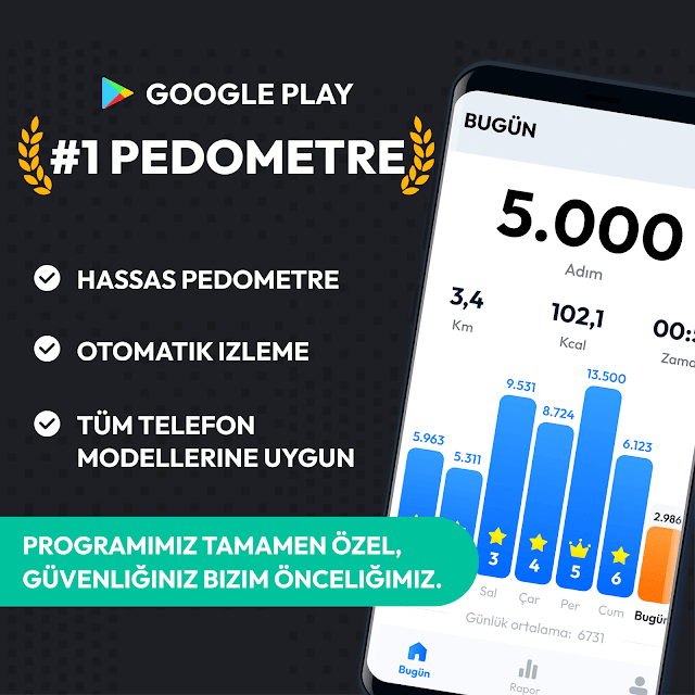 Pedometre - Adım Sayar Resimleri