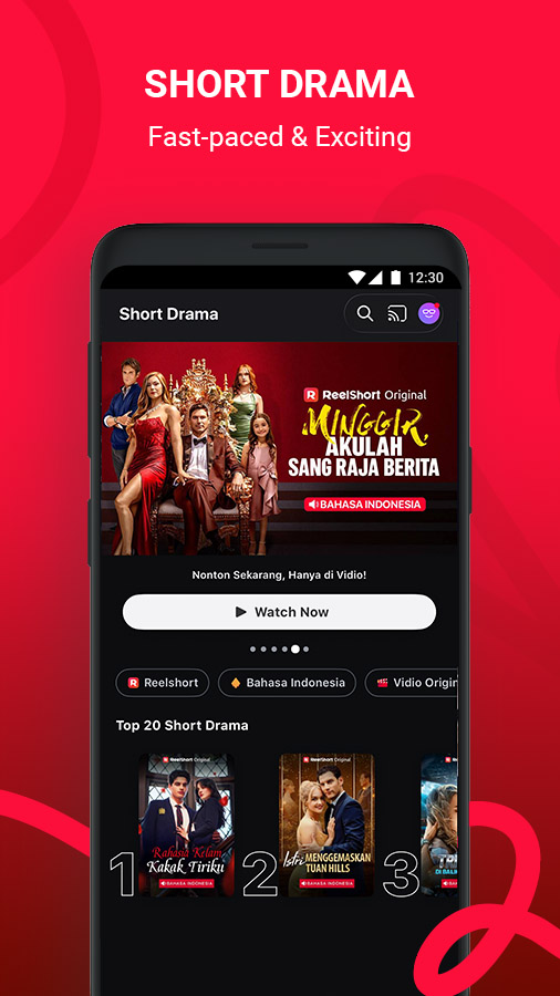 Vidio: Sports, Movies, Series Resimleri