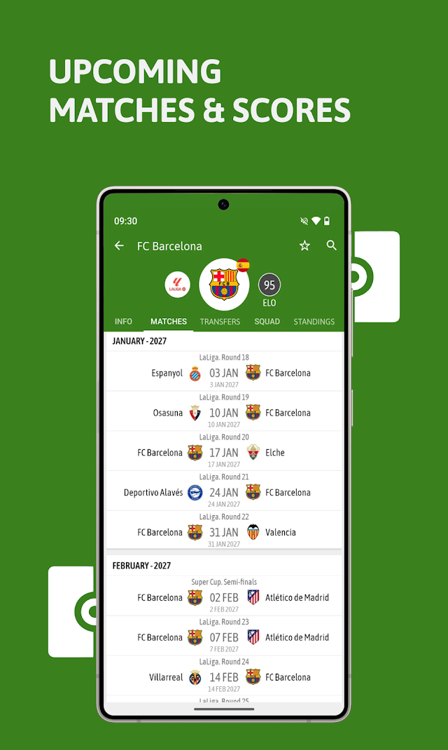 BeSoccer: Canlı Futbol Maçları Resimleri