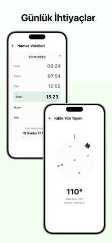 Mümin AI: Ezan Vakti & Kıble Resimleri