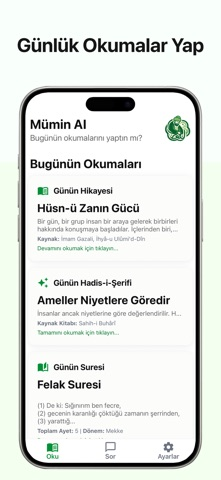 Mümin AI: Ezan Vakti & Kıble Resimleri