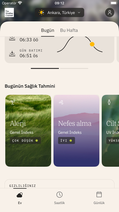 Weather Channel: Hava tahmini Resimleri