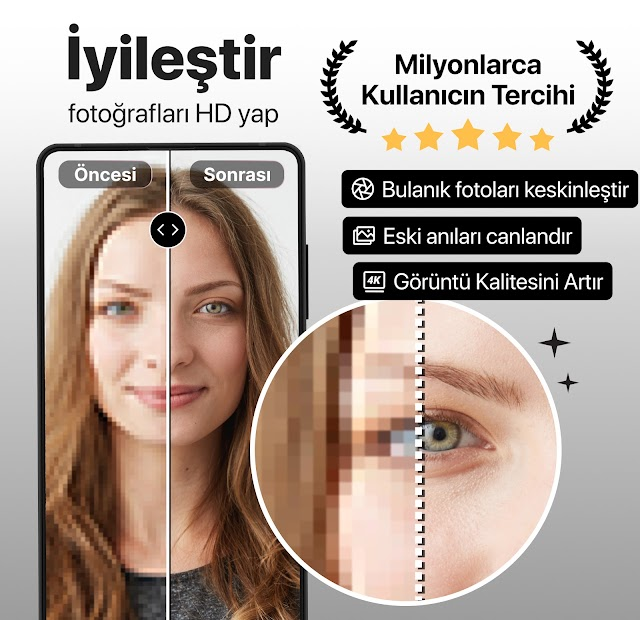 PhotoBoost AI Foto Geliştirici Resimleri
