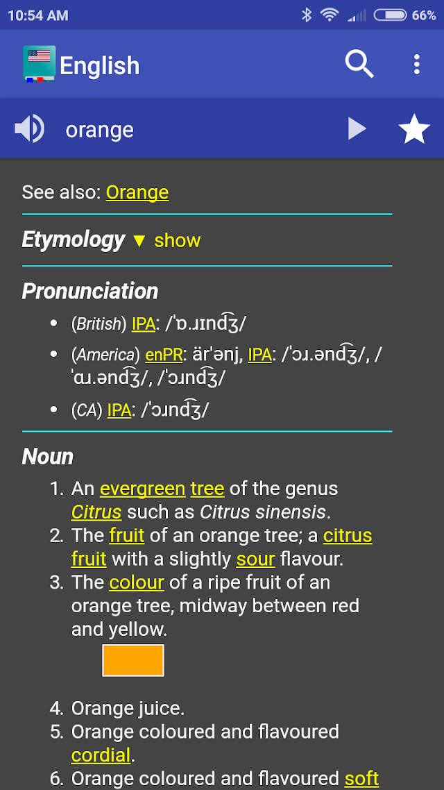English Dictionary - Offline Resimleri