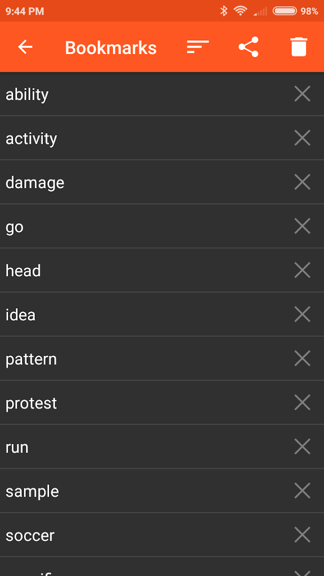 English Dictionary - Offline Resimleri