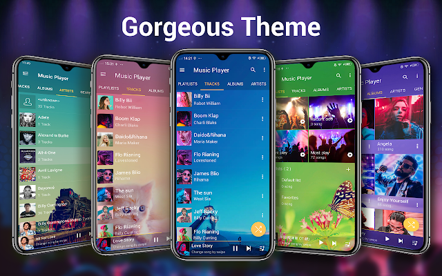 Android için Müzik Çalar Resimleri