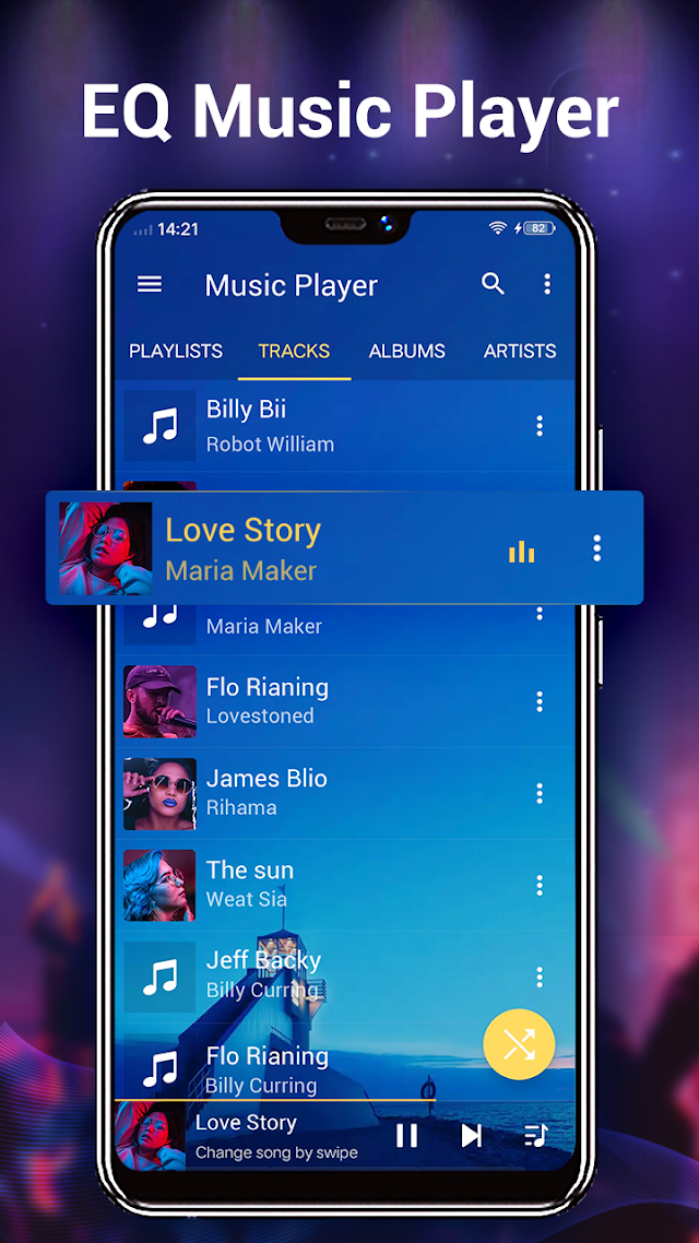 Android için Müzik Çalar Resimleri