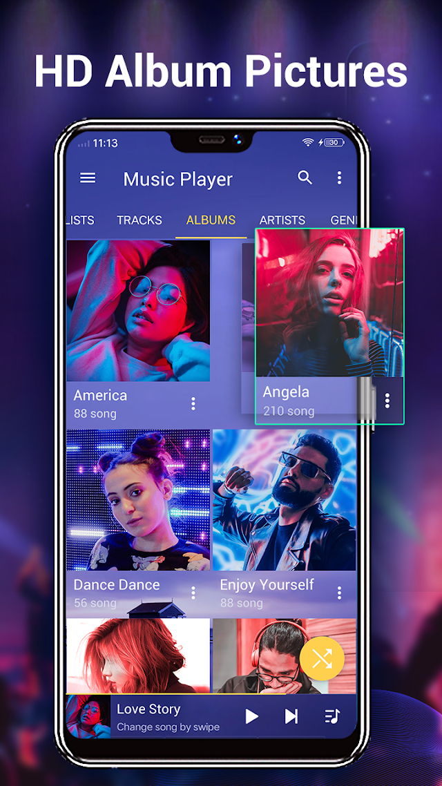 Android için Müzik Çalar Resimleri
