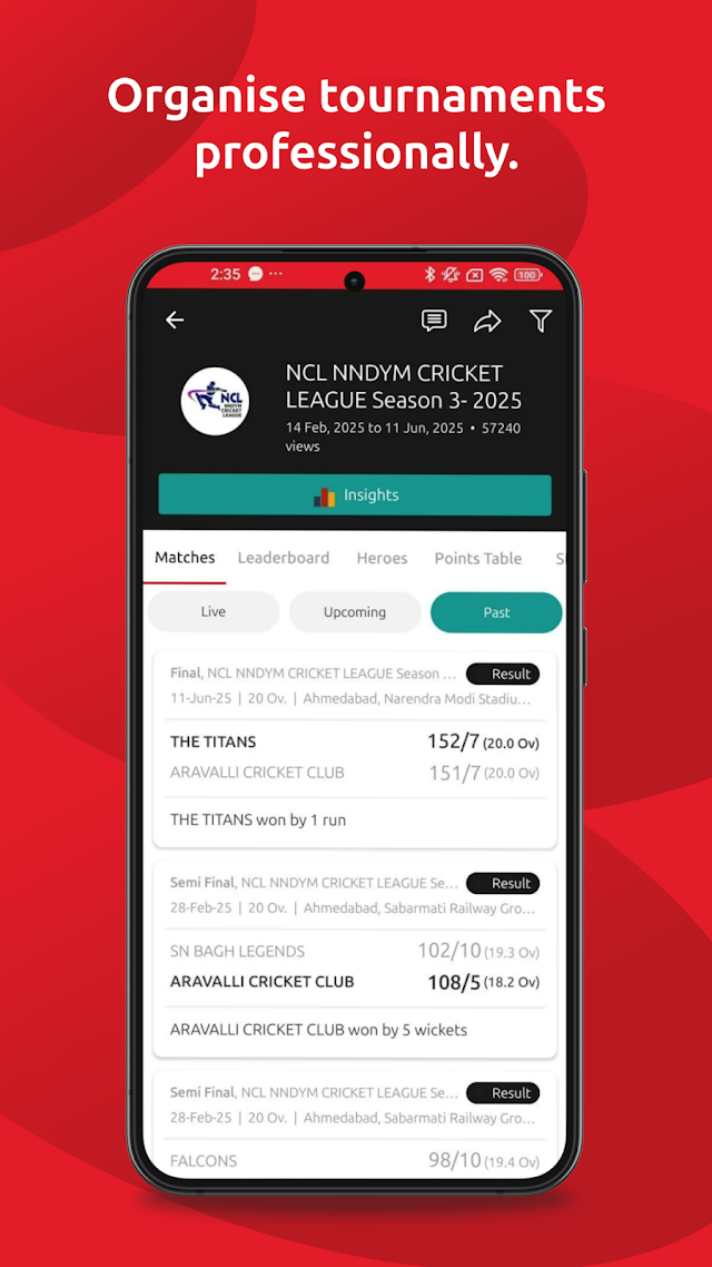 CricHeroes-Cricket Scoring App Resimleri