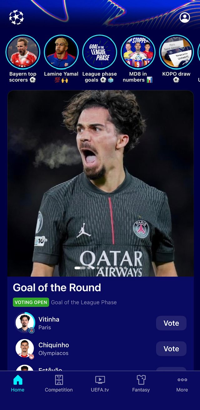 UEFA Champions League Official Resimleri