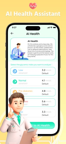 Blood Sugar Tracker-AI Health Resimleri