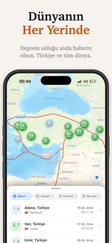 Sismy: Deprem Uyarı ve Takip Resimleri