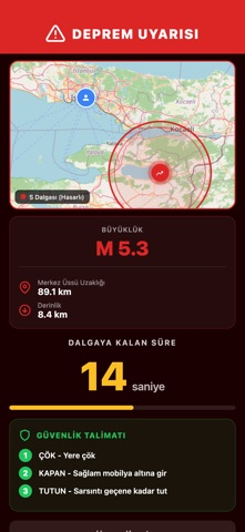 Deprem Oluyor: Erken Uyarı Ağı Resimleri