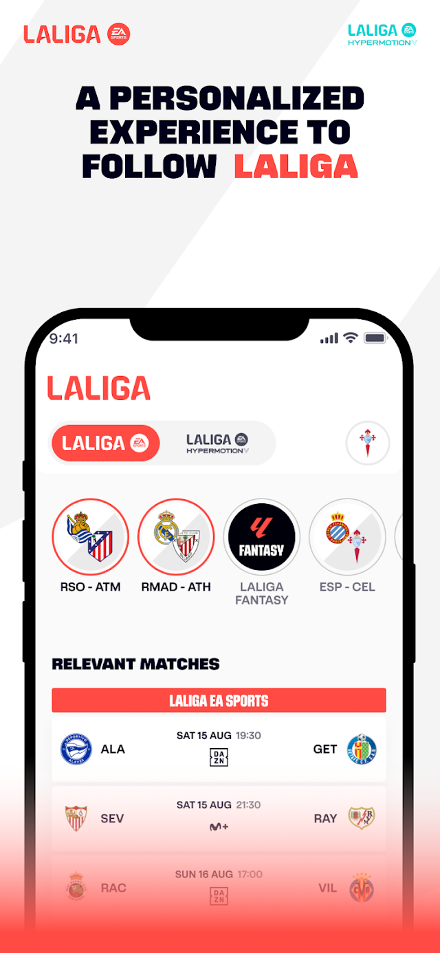 LALIGA Official App 2026/27 Resimleri